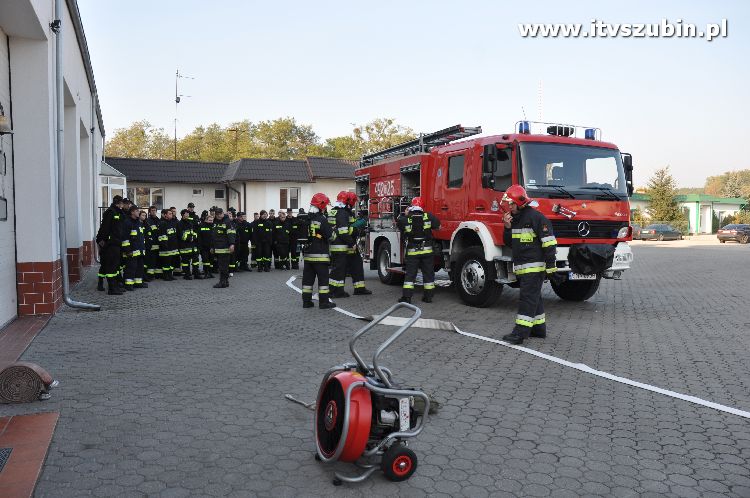 Strażacy ochotnicy doskonalili swoje umiejętności.