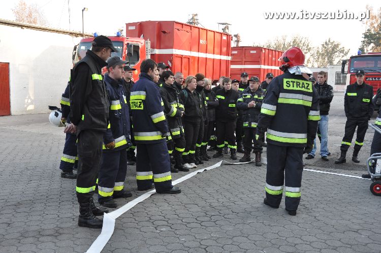 Strażacy ochotnicy doskonalili swoje umiejętności.