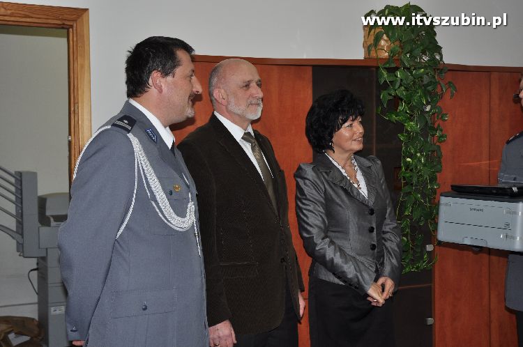 Laptop i drukarka dla Komisariatu Policji w Szubinie od BS w Szubinie