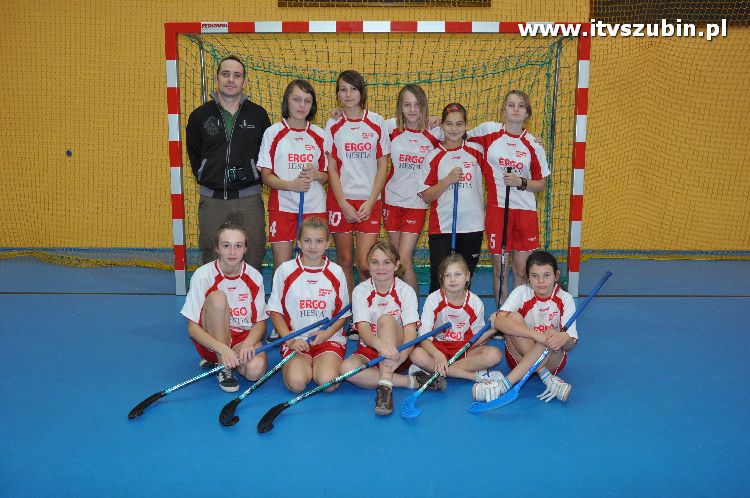 Mistrzostwa Gminy Szubin i Powiatu Nakielskiego w Unihokeju dziewcząt.