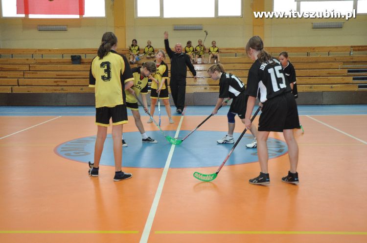 Mistrzostwa Gminy Szubin i Powiatu Nakielskiego w Unihokeju dziewcząt.