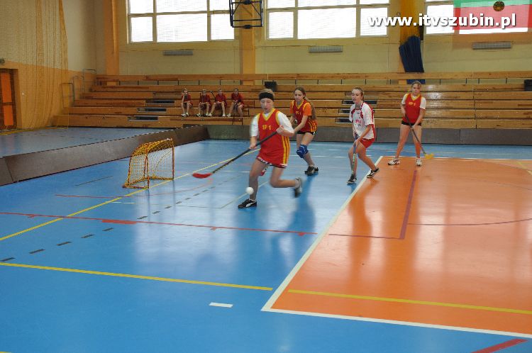 Mistrzostwa Gminy Szubin i Powiatu Nakielskiego w Unihokeju dziewcząt.