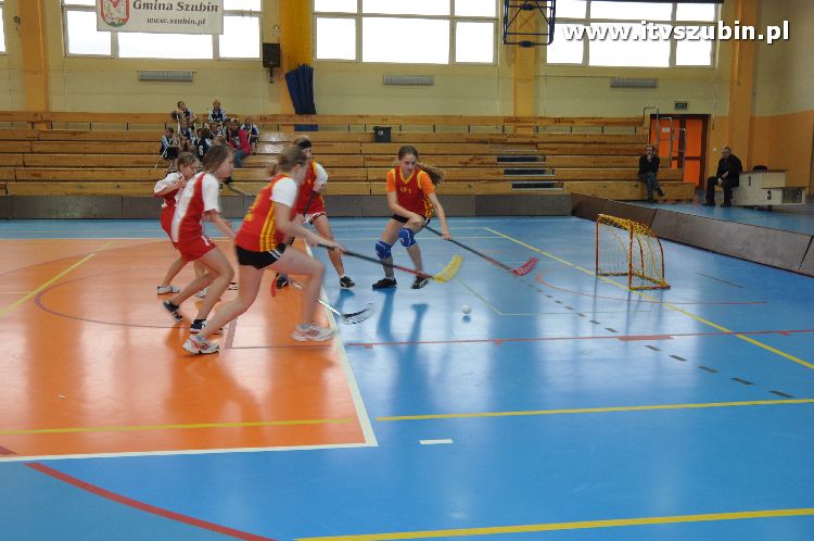 Mistrzostwa Gminy Szubin i Powiatu Nakielskiego w Unihokeju dziewcząt.