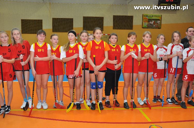 Mistrzostwa Gminy Szubin i Powiatu Nakielskiego w Unihokeju dziewcząt.