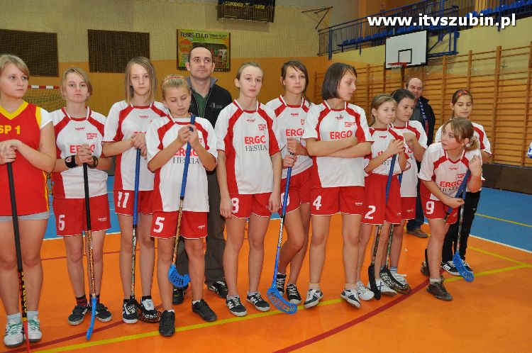 Mistrzostwa Gminy Szubin i Powiatu Nakielskiego w Unihokeju dziewcząt.