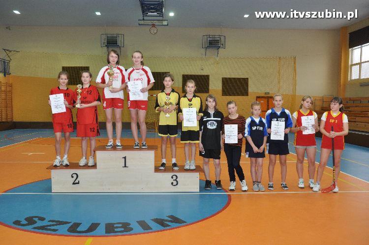 Mistrzostwa Gminy Szubin i Powiatu Nakielskiego w Unihokeju dziewcząt.