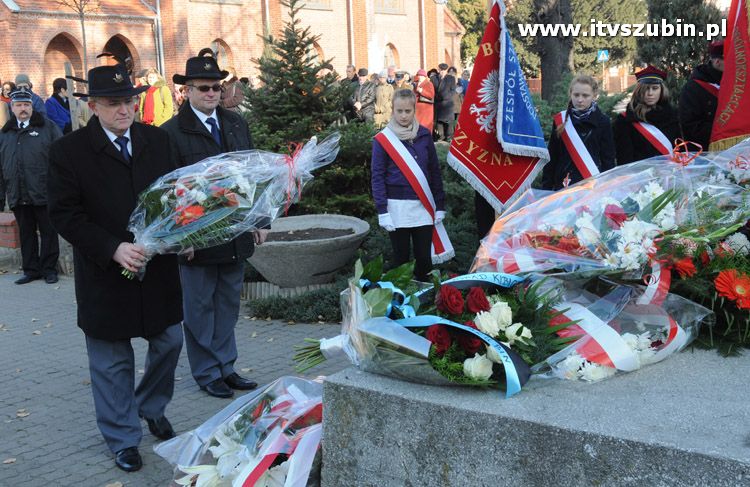 Uroczystości z okazji Święta Niepodległości w Szubinie