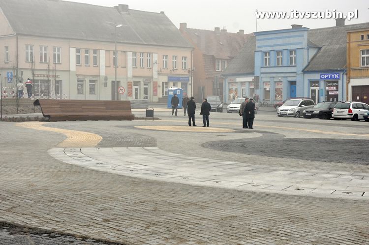 Odbiór techniczny rynku w Szubinie po raz trzeci.