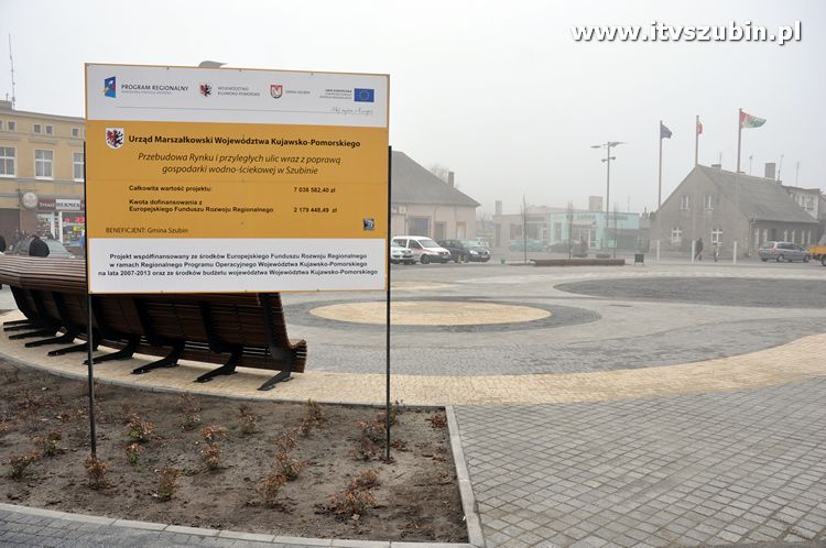 Odbiór techniczny rynku w Szubinie po raz trzeci.