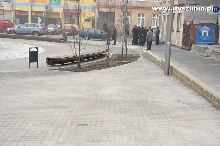 Odbiór techniczny rynku w Szubinie po raz trzeci.