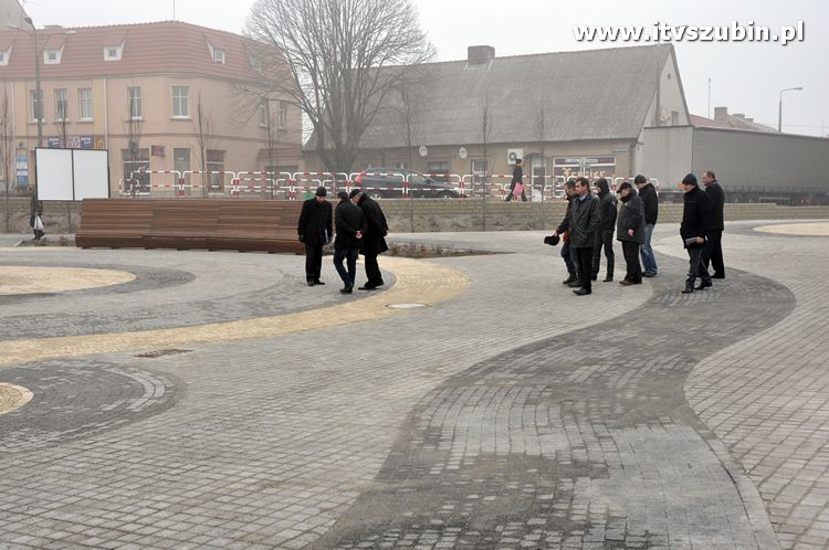 Odbiór techniczny rynku w Szubinie po raz trzeci.