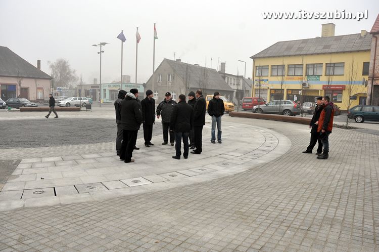 Odbiór techniczny rynku w Szubinie po raz trzeci.