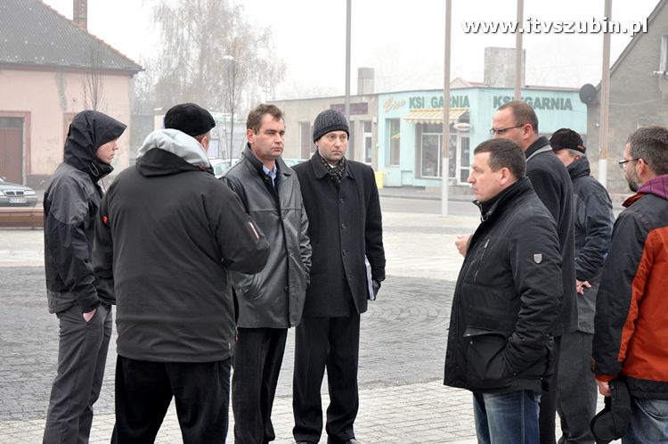 Odbiór techniczny rynku w Szubinie po raz trzeci.