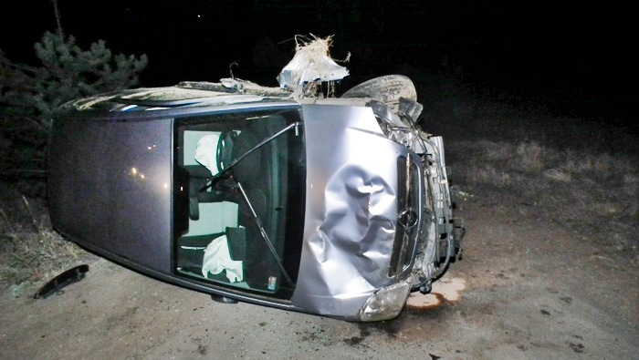 Kolizja w Studzienkach.