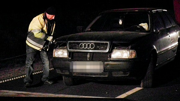 Kolizja w Studzienkach.