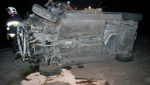 Kolizja w Studzienkach.