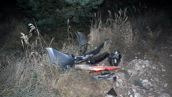 Kolizja w Studzienkach.