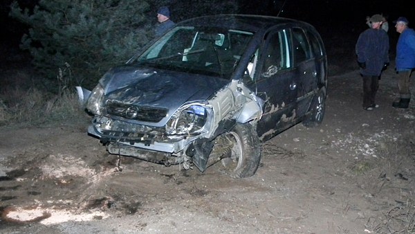 Kolizja w Studzienkach.