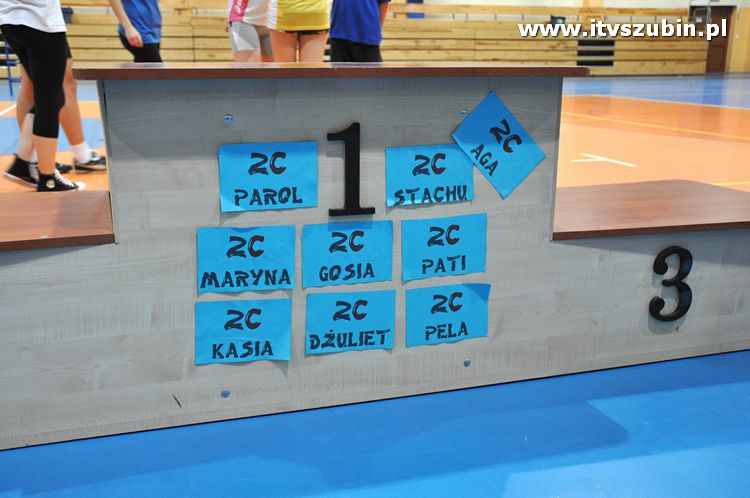 Mistrzostwa I LO w Szubinie w piłce siatkowej drużyn mieszanych