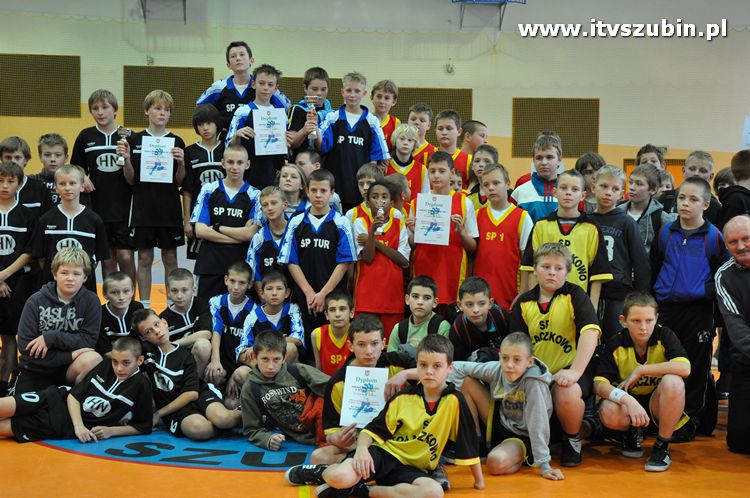 Mistrzostwa Gminy Szubin w Mini Piłkę Ręczną Szkół Podstawowych.