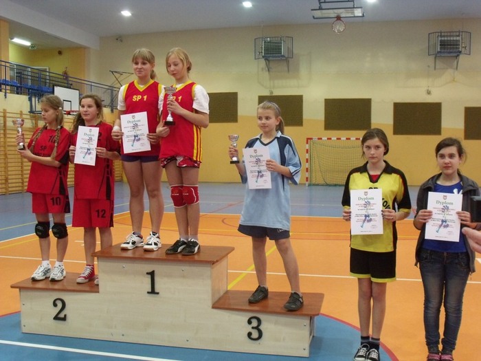 Mistrzostwa Gminy Szubin w Mini Piłkę Ręczną Szkół Podstawowych.