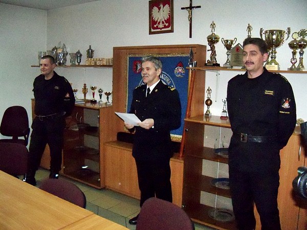 Egzamin kierowców-konserwatorów sprzętu ratowniczego OSP i strażaków-ratowników OSP.