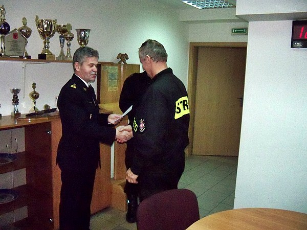 Egzamin kierowców-konserwatorów sprzętu ratowniczego OSP i strażaków-ratowników OSP.