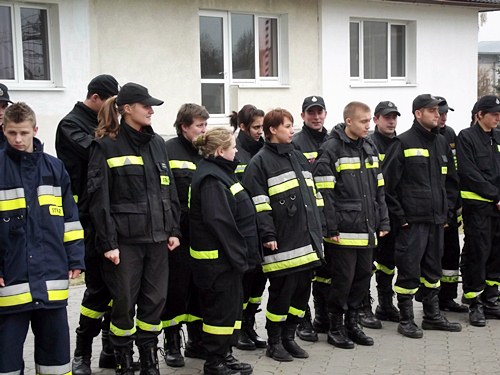 Egzamin kierowców-konserwatorów sprzętu ratowniczego OSP i strażaków-ratowników OSP.