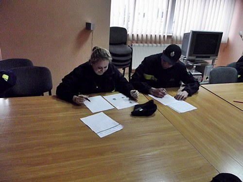 Egzamin kierowców-konserwatorów sprzętu ratowniczego OSP i strażaków-ratowników OSP.