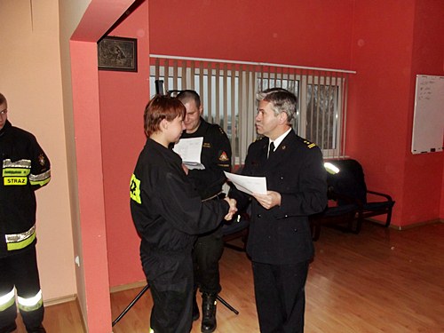 Egzamin kierowców-konserwatorów sprzętu ratowniczego OSP i strażaków-ratowników OSP.