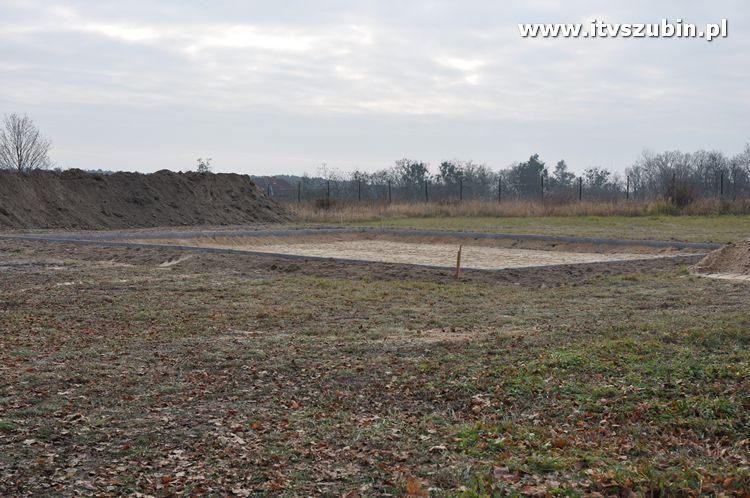 Rozpoczęła się budowa lądowiska dla helikoptera.