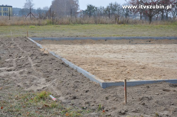 Rozpoczęła się budowa lądowiska dla helikoptera.