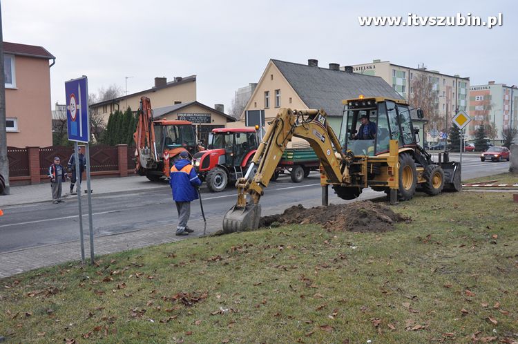 Awaria sieci wodociągowej na ulicy Nakielskiej