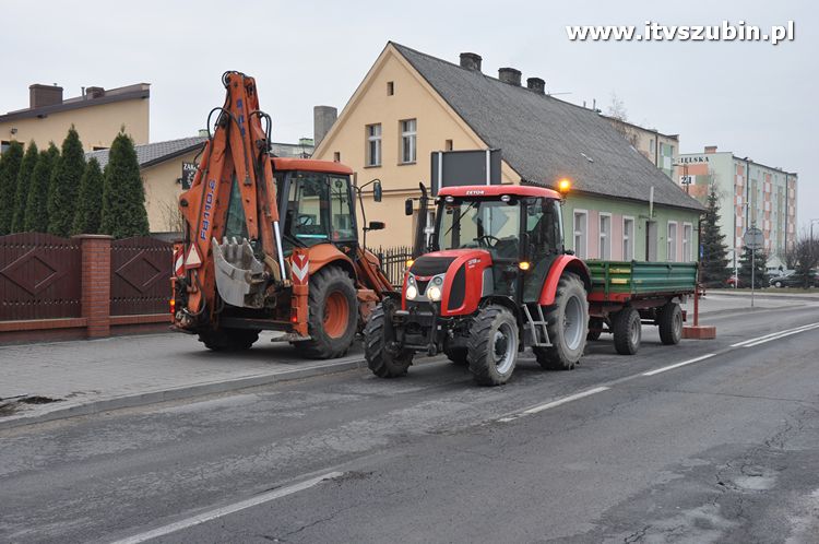 Awaria sieci wodociągowej na ulicy Nakielskiej