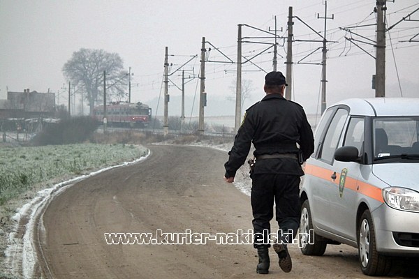 Śmierć pod kołami pociągu.