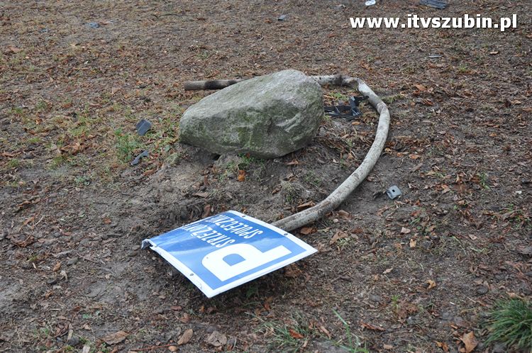 Wypadek przy Kościele w Chomętowie.