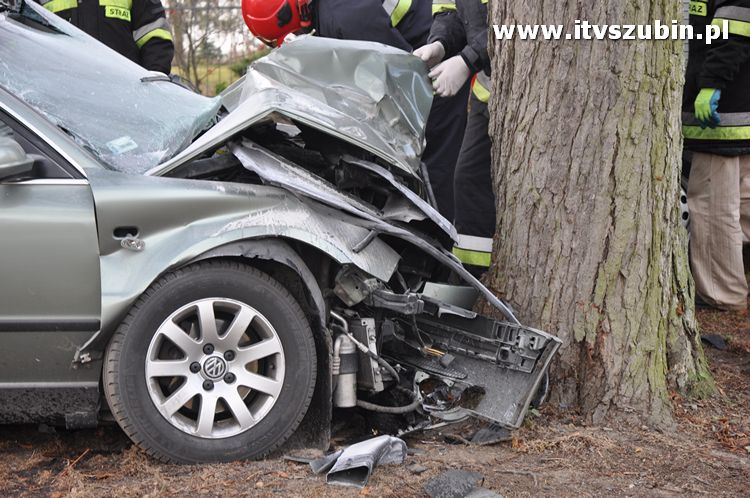 Wypadek przy Kościele w Chomętowie.