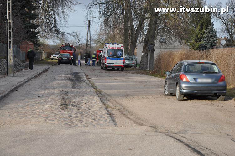 Wypadek przy Kościele w Chomętowie.