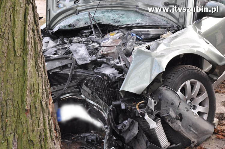 Wypadek przy Kościele w Chomętowie.