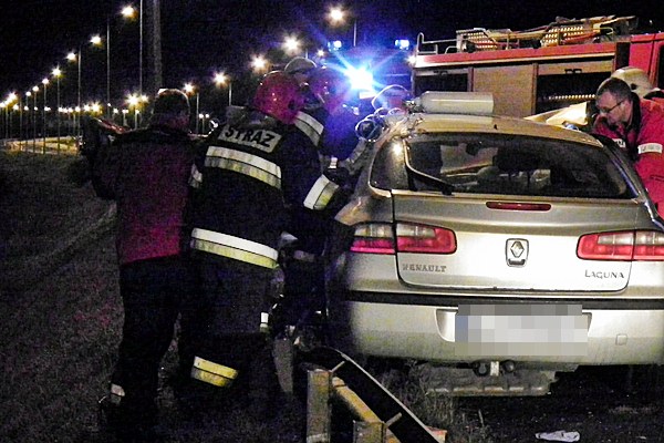 Cztery ofiary śmiertelne w wypadku na obwodnicy Nakła nad Notecią.