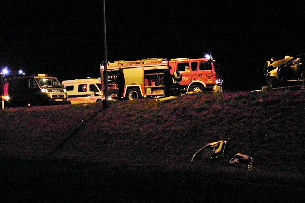 Cztery ofiary śmiertelne w wypadku na obwodnicy Nakła nad Notecią.