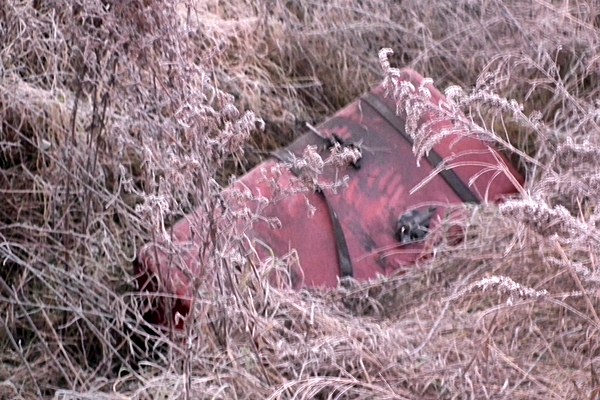 Kierowca miał dużo szczęścia