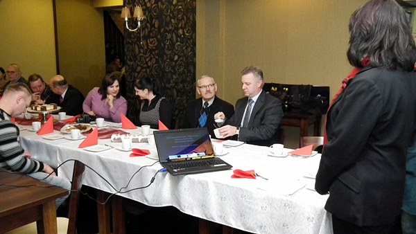 Spotkanie promocyjno-informacyjne Stowarzyszenia Lokalna Grupa Rybacka.