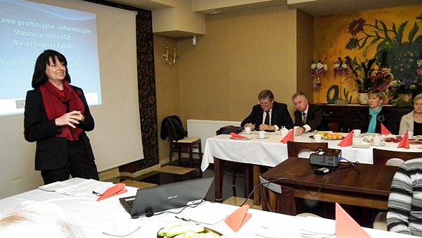 Spotkanie promocyjno-informacyjne Stowarzyszenia Lokalna Grupa Rybacka.