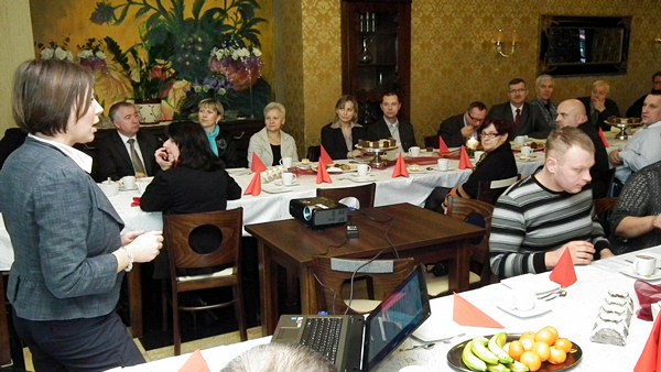 Spotkanie promocyjno-informacyjne Stowarzyszenia Lokalna Grupa Rybacka.