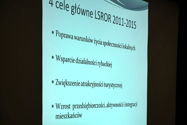 Spotkanie promocyjno-informacyjne Stowarzyszenia Lokalna Grupa Rybacka.