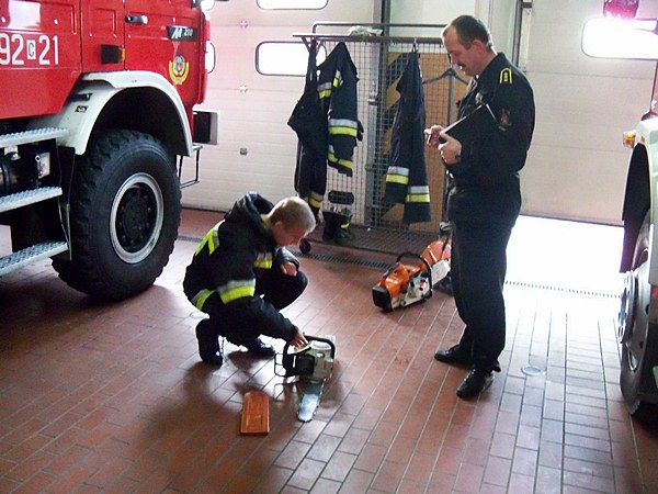 Egzamin z II części szkolenia podstawowego.