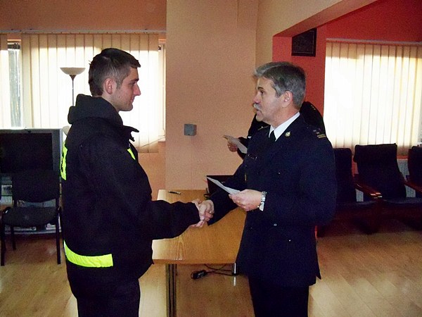 Egzamin z II części szkolenia podstawowego.