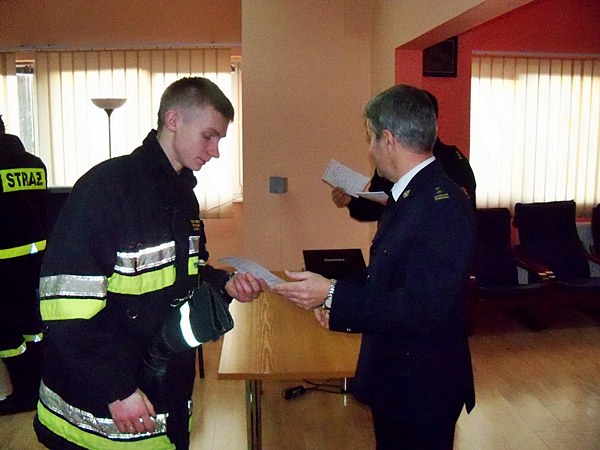 Egzamin z II części szkolenia podstawowego.