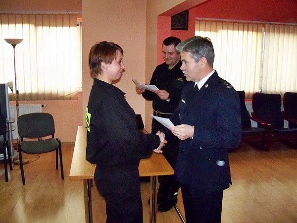 Egzamin z II części szkolenia podstawowego.